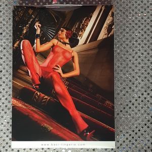 Baci Flower Lace Bodystocking